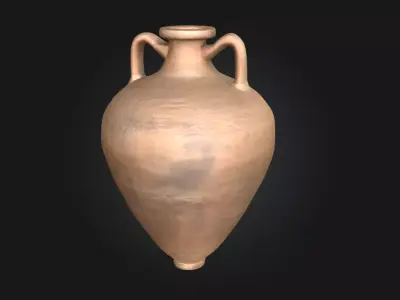 Ancient Amphora  Timeless Ceramic Relic 3D model