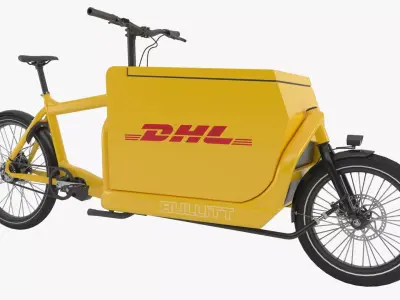 DHL Cargo Bike 2 3D model