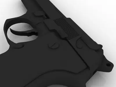 MTMA 5 Hand Gun 3D model
