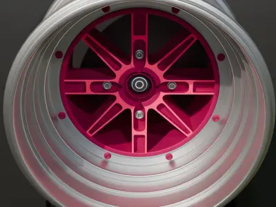Sport Detailed Rim 3D model