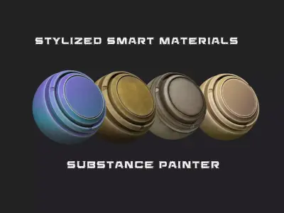Stylized Smart Materials Texture