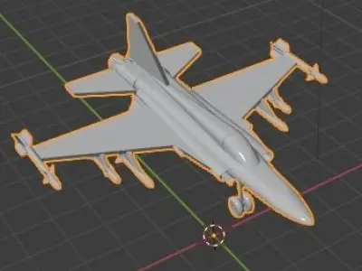 F-5 Tiger Wannabe 3D model
