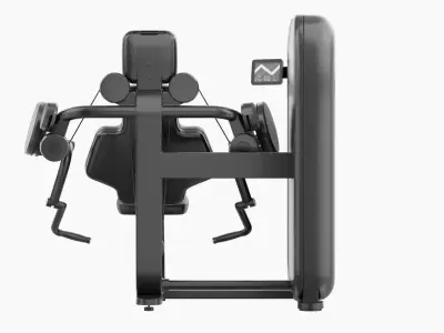 Technogym Artis Arm Curl 3D model