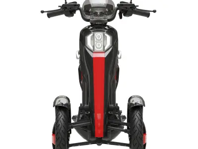 electric scooter Doohan iTango 3D model