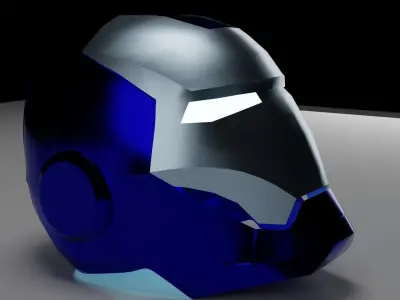 Ironman first Helmet 3D model