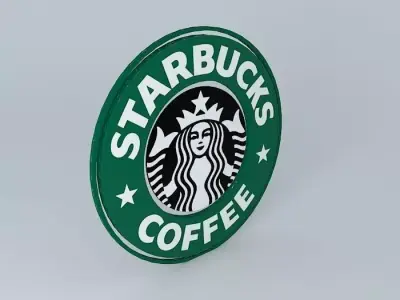 Starbucks Logo 3D model