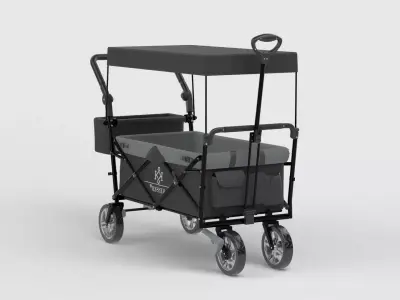 Baby stroller 3D model 3D model buy