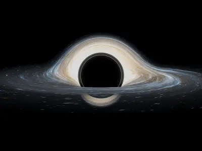 Black Hole 3D model shop