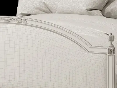 Eloqurnce dauphine bed 3D model