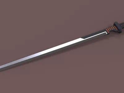 Sword of Deathstroke 3D model