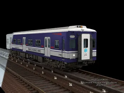 Toshiba Series 2000 Emfer EMU 3D model