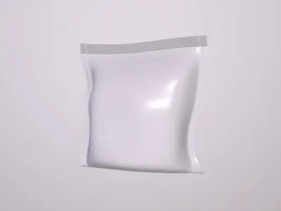 3D model of packaging - Fabric softeners Fabric Softener Pods Low-poly 3D model