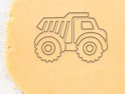 Truck Cookie Cutter - Biscuit Cutter 3D print model purchase