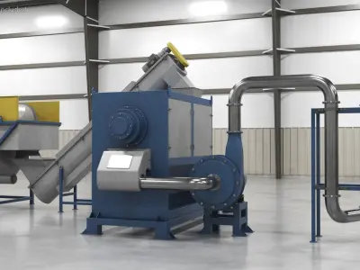  Plastic Recycling Plant 
