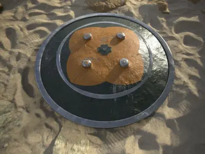 Mameluke Shield 3D model