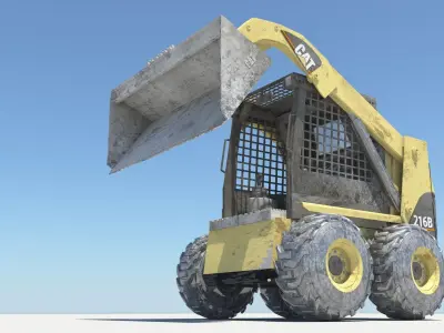 Mini Loader 3D model by sanchiesp