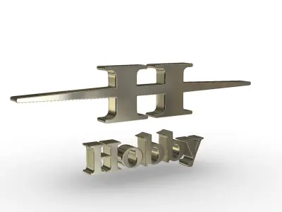hobby logo 3D model