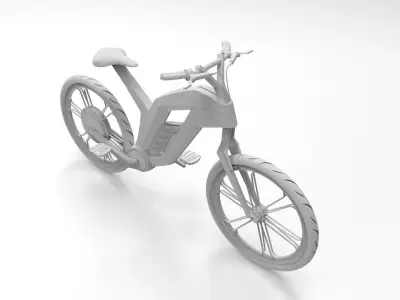 Soka electric bike Free 3D model