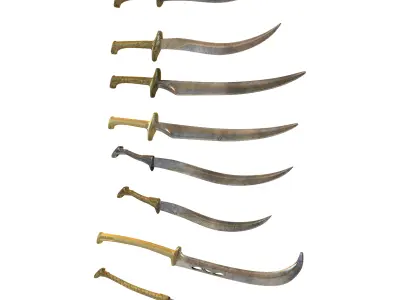 swrod pack 1 3D model
