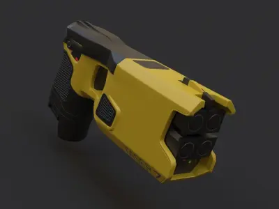 Taser 7 - game ready gun Low-poly 3D model