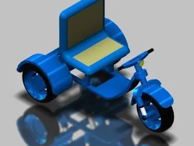 ATV All Terrain Vehicle Free 3D model