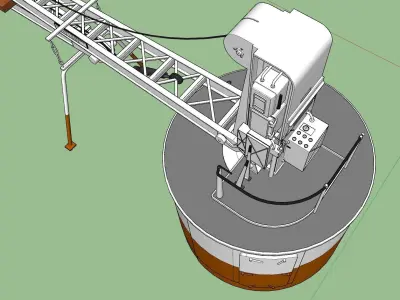 Titanic Electric Cranes 3D model