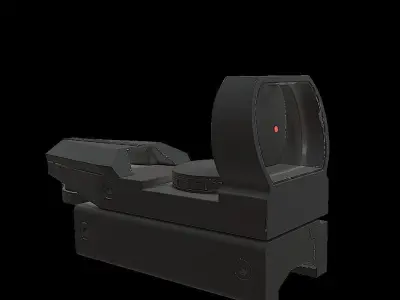 Collimator sight 3D model