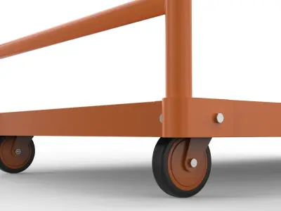 Generic Cart Heavy Duty Transport 01 3D model