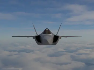 F35 5TH GEN FIGHTER 3D model