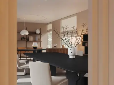 office room 3D model 26