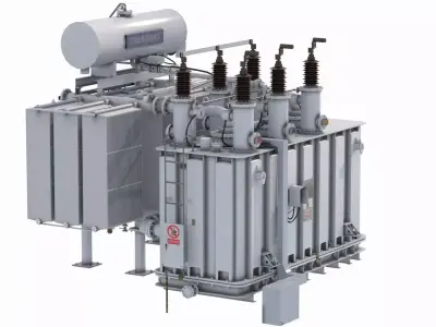 High Voltage Reactor 2 3D model