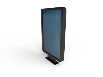 Stand Display M01 Low-poly 3D model