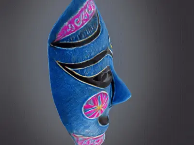 Party mask 3D print model