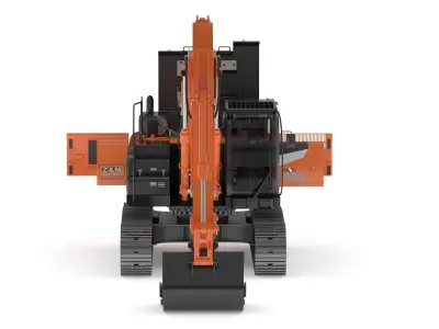 Hitachi ZX300-7 Excavator 3D model