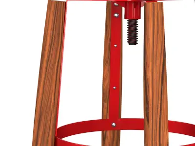 YUN BAR STOOLS 3D model