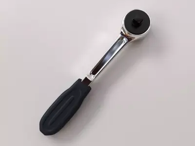 Ratchet Socket Wrench 3D model