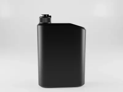Shampoo Bottle Mockup 3D model