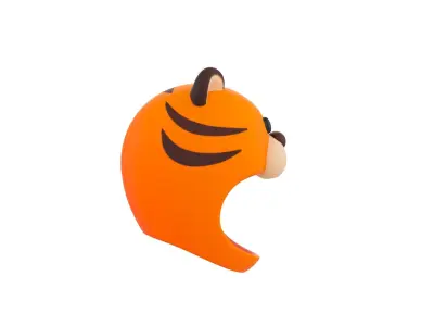 Prop040 Tiger Hat 3D model
