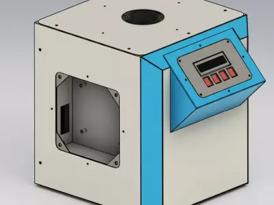 Steripot Laboratory Glass Bead Sterilizer 3D model