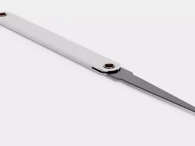 Lockpick V3 - Ball Tip Steel Pick Handtool 3D model