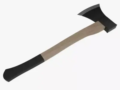 Wood Axe 3D model