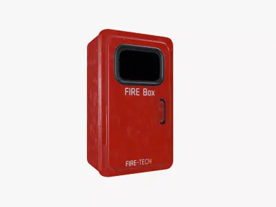 Fire box 3D model