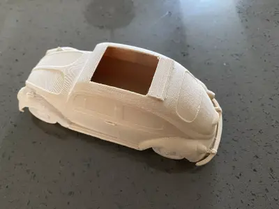 VW Beetle 1967 180mm 3D print model