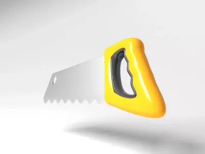 Hand Saw 3D model purchase