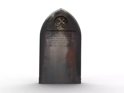 Headstone 3D model