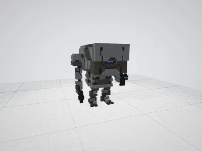 ROBORRIOR 01 3D model