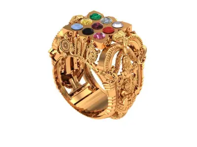 ring big 3D print model