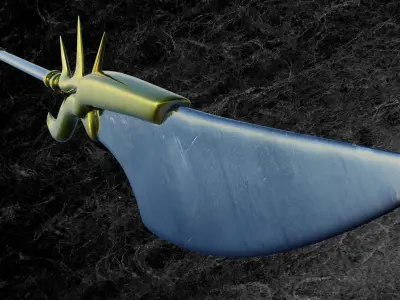 MEDIEVEL SPEAR  Low-poly 3D model