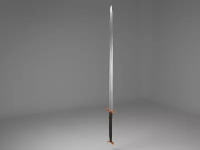 Sword  Free low-poly 3D model