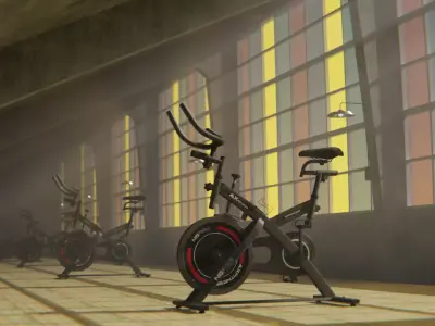 gym industrial  3D model